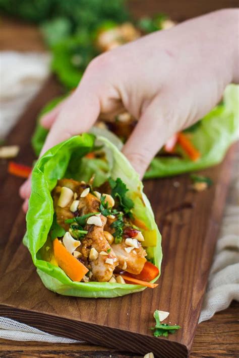 healthy-thai-chicken-lettuce-wraps-food-with-feeling image