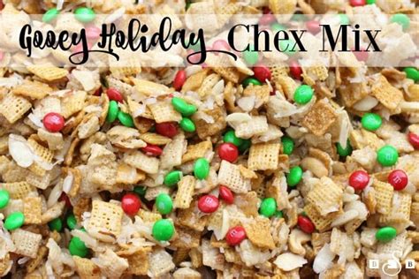 gooey-holiday-chex-mix-butter-with-a-side-of-bread image