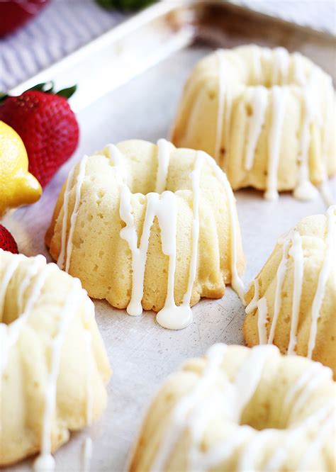lemon-sour-cream-mini-bundt-cakes-bite-sized image