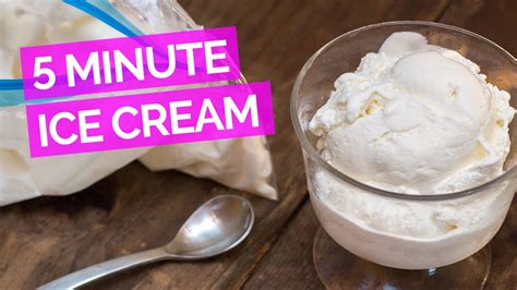 homemade-ice-cream-in-5-minutes-youtube image