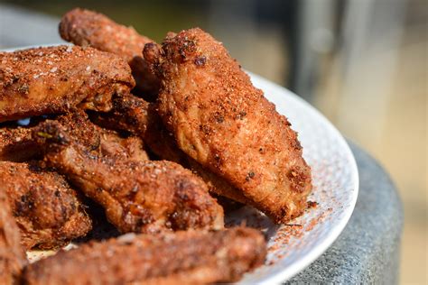 grilled-crispy-memphis-dry-rub-chicken-wings image