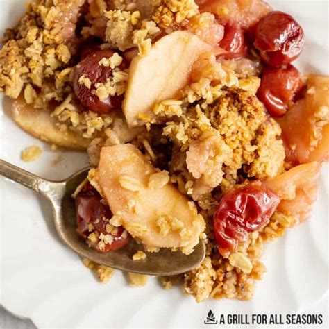 apple-and-cherry-crumble-a-grill-for-all-seasons image