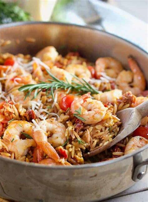 30-minute-shrimp-and-orzo-with-sun-dried-tomatoes image