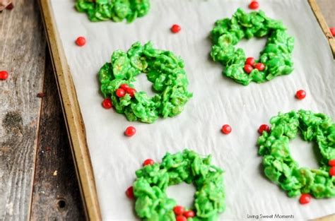 no-bake-christmas-wreath-cookies-living-sweet image