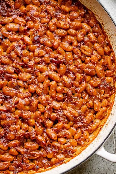 homemade-maple-bacon-baked-beans-easy-weeknight image