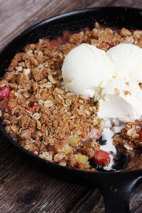 skillet-rhubarb-crunch-seasons-and-suppers image