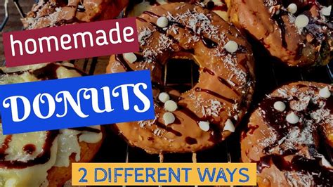 homemade-donuts-two-different-ways image