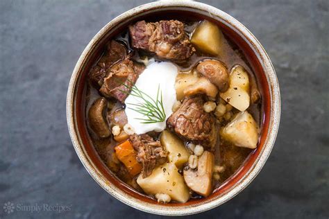 beef-and-barley-stew-with-mushrooms-recipe-simply image