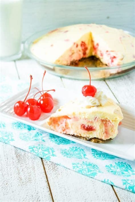 cherry-almond-mousse-pie-all-she-cooks image