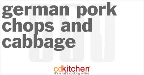 german-pork-chops-and-cabbage image