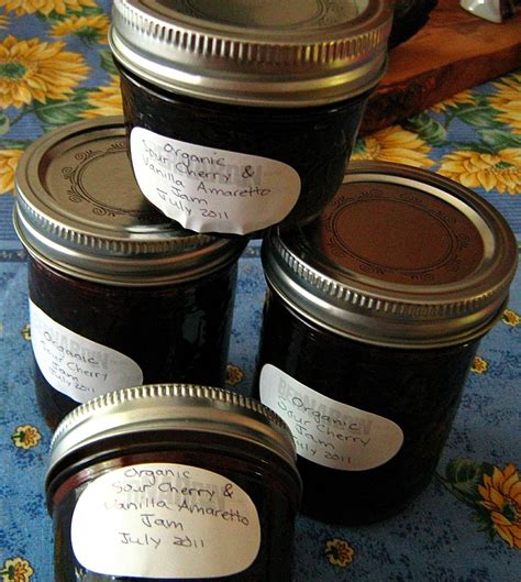 organic-sour-cherry-jam-with-vanilla-amaretto image
