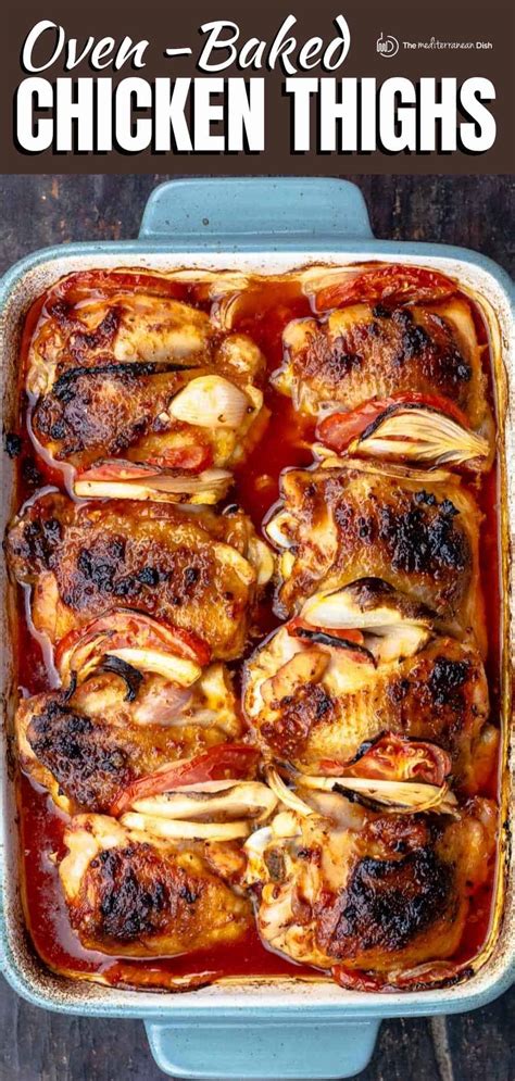 juicy-baked-chicken-thighs-recipe-w-chicken-rub-the image