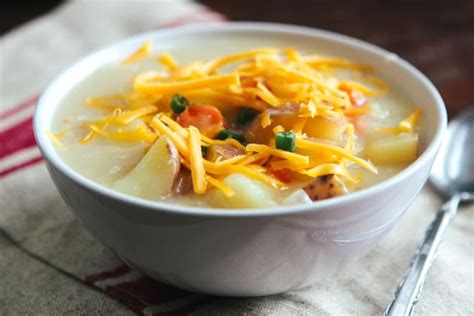 cheddar-potato-soup-recipe-food-fanatic image