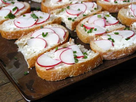 quick-appetizer-radish-boursin-and-chive-tartines-kitchn image