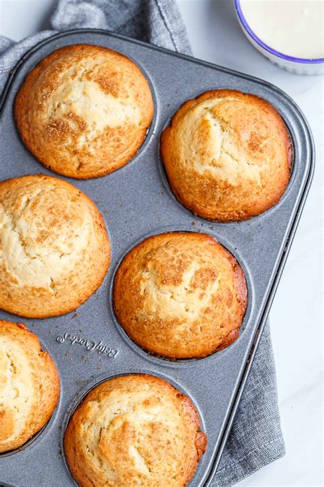 brown-butter-lemon-muffins-recipe-eatwell101 image