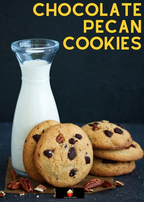 chocolate-pecan-cookies-lovefoodies image