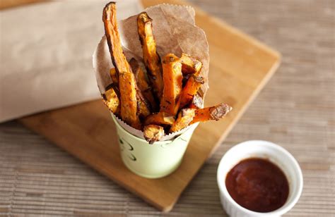 spicy-baked-sweet-potato-fries-recipe-sparkrecipes image
