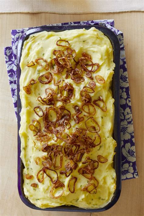 best-baked-mashed-potatoes-with-crispy-shallots image