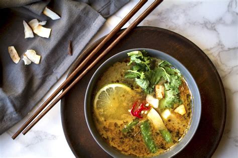 vegan-thai-lemongrass-noodle-soup-ginger-with-spice image