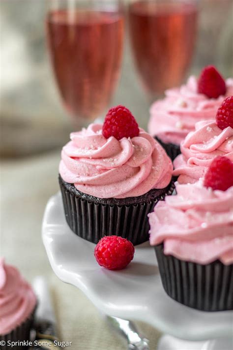 dark-chocolate-cupcakes-with-raspberry-champagne image