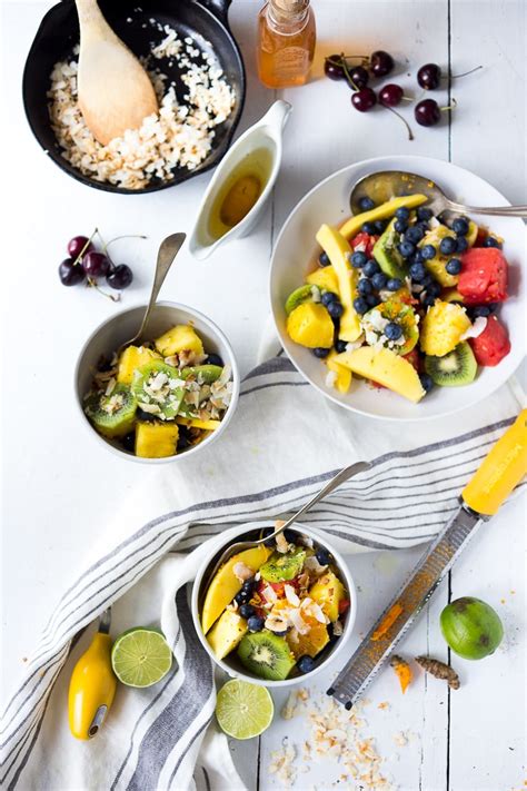 tropical-fruit-salad-with-toasted-coconut-feasting image