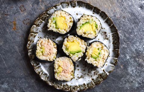 brown-rice-sushi-recipe-better-homes-and-gardens image
