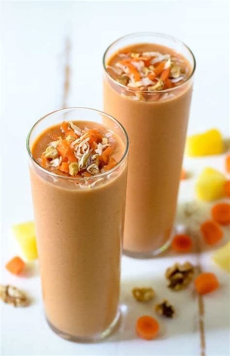 carrot-smoothie-healthy-and-delicious-wellplatedcom image
