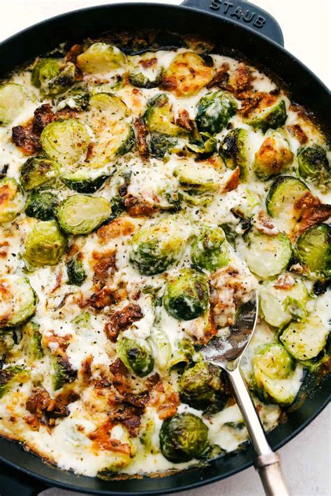 creamy-parmesan-brussel-sprouts-gratin-with-bacon image