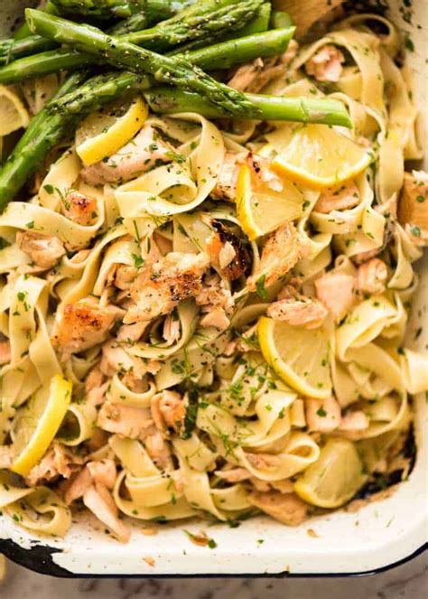 baked-lemon-butter-salmon-pasta-spend-with-pennies image
