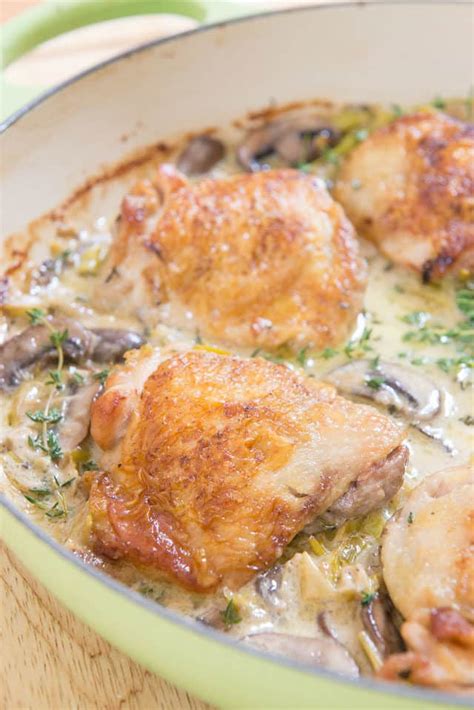 creamy-chicken-and-mushroom-recipe-fifteen-spatulas image