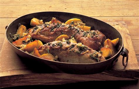 fast-roast-pork-with-rosemary-and-caramelised-apples image