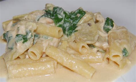 parmesan-chicken-ziti-with-artichokes-spinach image