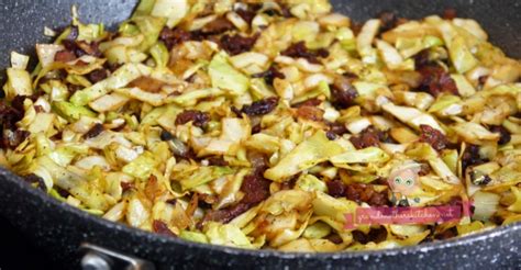 fried-cabbage-with-bacon-onion-and-garlic image