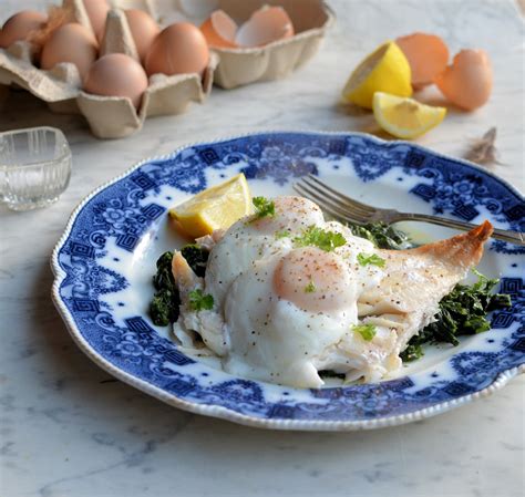 poached-eggs-and-smoked-haddock-with-spinach image