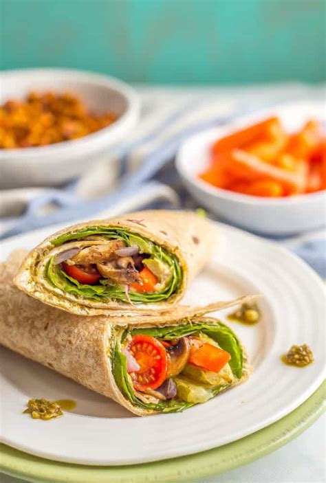 roasted-veggie-wrap-with-pesto-and-goat-cheese image