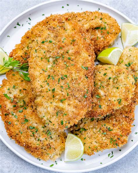 easy-chicken-milanese-healthy-fitness-meals image