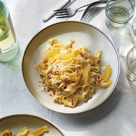 creamy-lemon-pasta-recipe-andrew-zimmern-food image