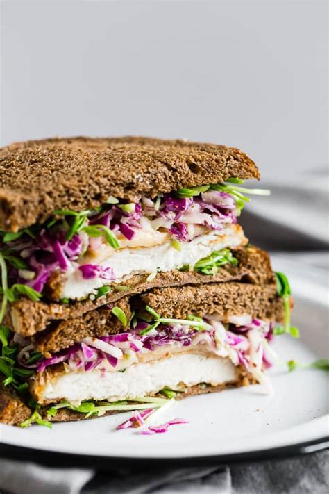 crispy-chicken-sandwich-with-cabbage-apple-slaw image