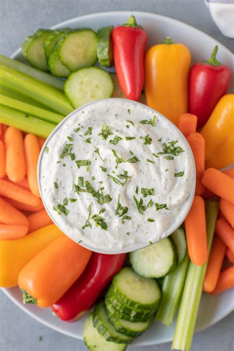 healthy-greek-yogurt-veggie-dip-recipe-the-clean image