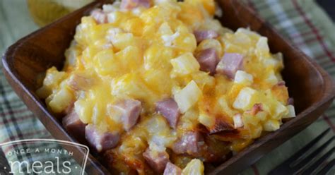 cheesy-potatoes-and-ham-dump-and-go-dinner image