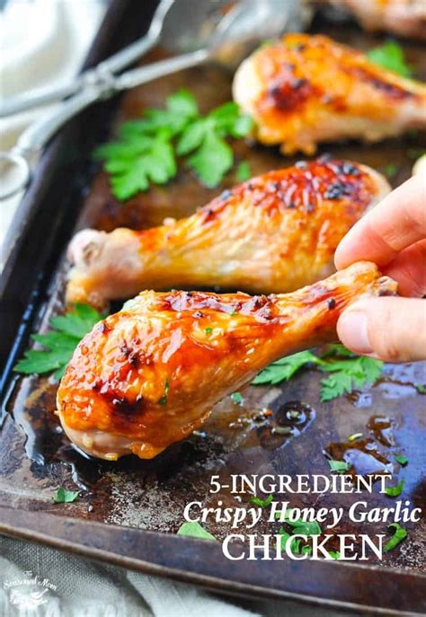 sticky-honey-garlic-chicken-5-ingredients-the image