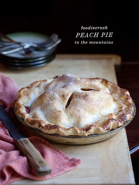 mountain-fresh-peach-pie-recipe-foodiecrush image