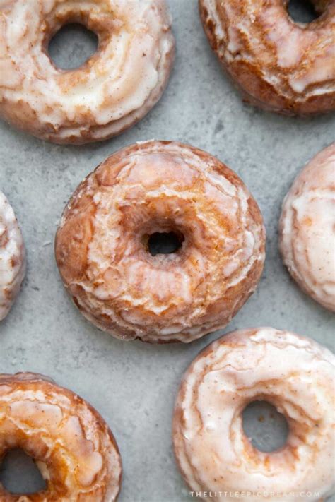 brown-butter-glazed-old-fashioned-donuts-the-little image
