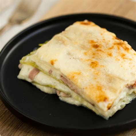 leek-lasagna-with-smoked-ham-a-no-pasta-lasagna image