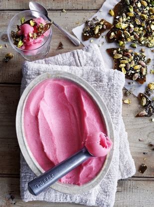 rhubarb-sorbet-with-pistachio-brittle-fruit-recipes-jamie image