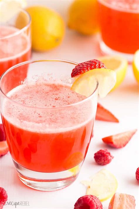 easy-homemade-pink-lemonade-the-recipe-rebel image