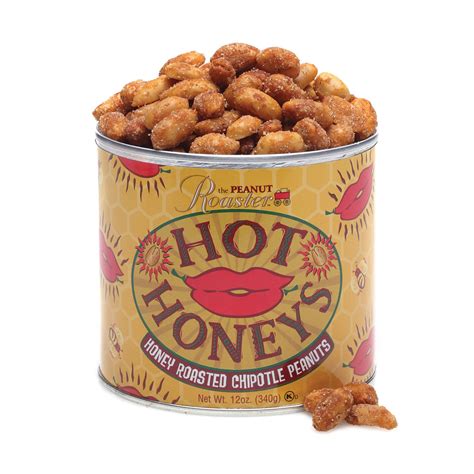 hot-honeys-honey-roasted-spicy-peanut-flavored image