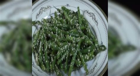 sesame-green-bean-salad-recipe-by-nisha-madhulika image