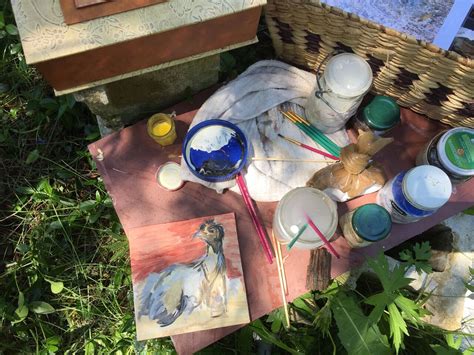 how-to-make-tempera-paint-with-egg-yolk-backyard image