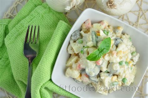 light-cauliflower-salad-low-calorie-low-fat-fit-food image
